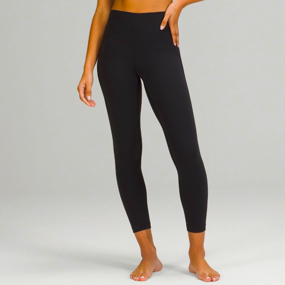 Lululemon Instill High-Rise Yoga Leggings 8 Black EUC 23”